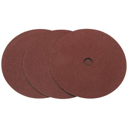 Sander 7&#034; 80 grit resin fiber sanding discs 7/8&#034;, arbor, center arbor attachment for sale