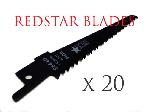 20x Red Star Reciprocating Saw Blades SDS S644D