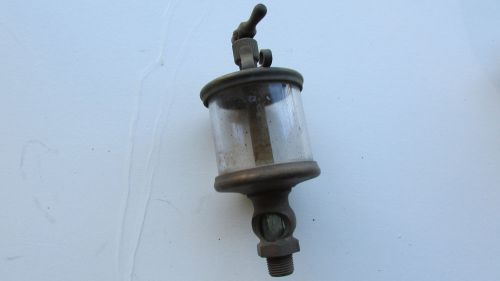 Antique Hit and Miss engine large Lunkenheimer drip oiler