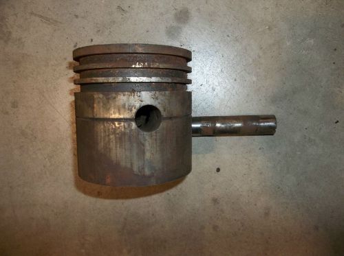 Satley hit and miss antique engine piston and pin Montgomery Wards