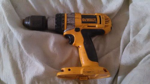 dewalt 18v xrp hammer drill(battery, charger not included)