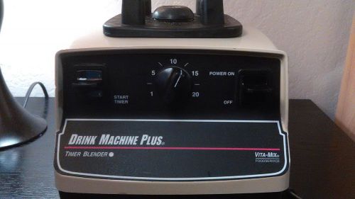 VITA-MIX Blender Timer Drink Machine Plus VM0100A -Commercial Used at Home Base