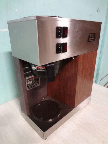 HD&#034;BUNN POUR-OMATIC&#034;POUR OVER COUNTER TOP COMMERCIAL COFFEE BREWER w/ 2 WARMERS