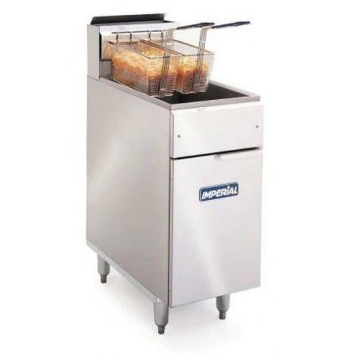 Fryer floor model electric,full pot imperial, packed ifs-75-e for sale
