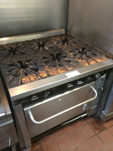 6 Burner With Oven