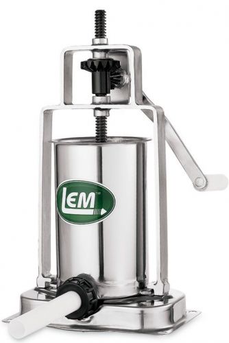 New lem products 606 stainless steel 5lb countertop verticle sausage stuffer for sale