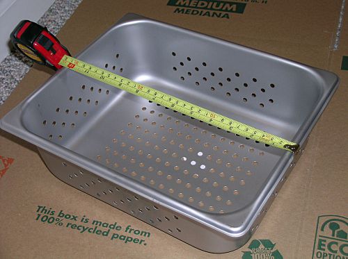 Lot of Three Vollrath 30243 Perforated Pans Half Size 4&#034; Deep, NSF Listed , USA