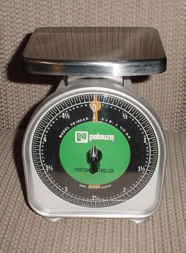 Pelouze Portion Controller Scale  5 Lb Weight Capability. YG180AR Model VG cond.