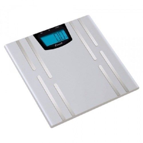Escali slim body fat water muscle mass digital bathroom health monitor scale for sale