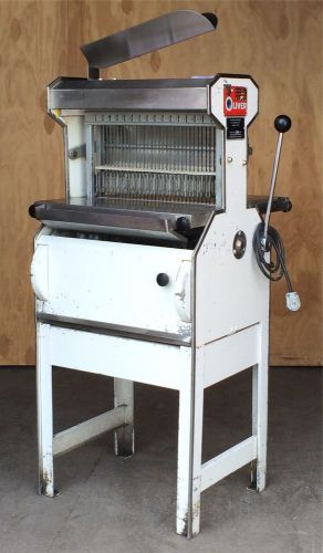 Nice oliver 777 bread slicer commercial food prep bakery dough equipment for sale