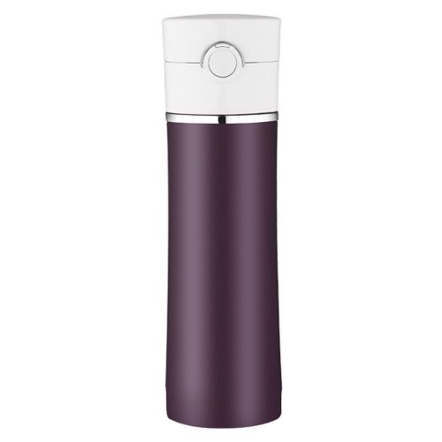 Brand New - THERMOS SIPP VACUUM INSULATED DRINK BOTTLE 16OZ PLUM/WHITE
