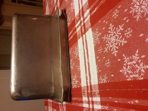 Lot of 2 steam table pan, 1/3 size 6&#034; deep, 22 gauge s/s, anti-jamming for sale