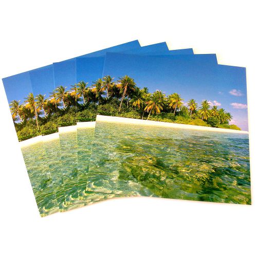 Set of 12” Summer Display Cube Frame Panel Picture Inserts Decoration 96420