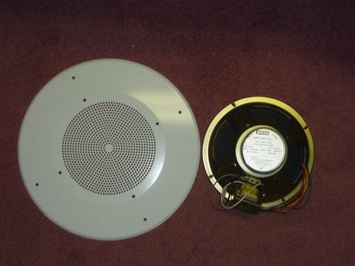 Ceiling speakers for drop ceiling (suspended ceiling) with grill