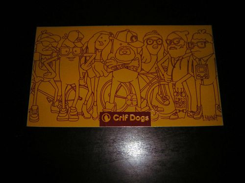 Crif Dogs Sticker - New York City Deep Fried Hot Dogs - Best NYC Dog