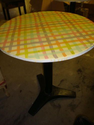 Rare handpainted round ice cream cafe table!!@@!! for sale