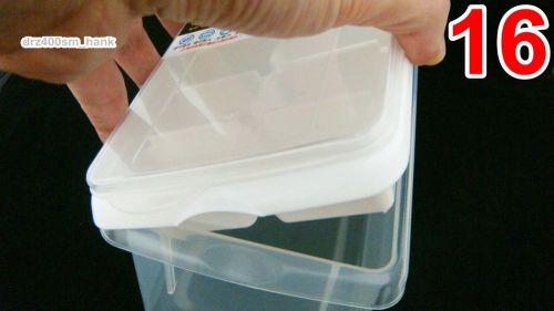 16 Tray Ice Cube Maker Container with Lid Cover and BOX for Cup Bottle Drink
