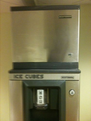 Scotsman ice machine with hotel bin