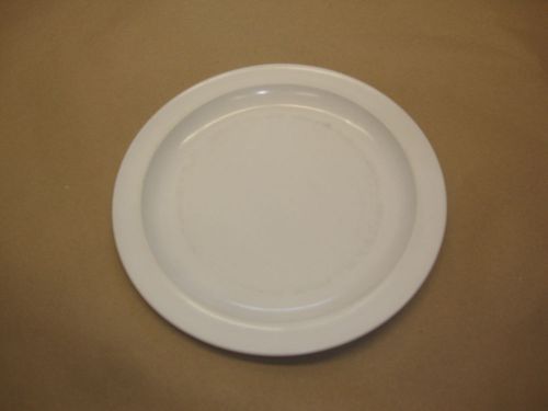 Lot of 6 Prolon 9921 Dinner Serving Plates White 9&#034;