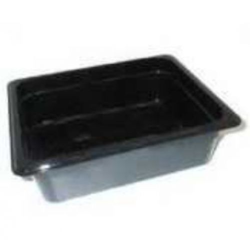 New cambro 26cw-110 6-inch camwear polycarbonate food pan  size 1/2  black for sale