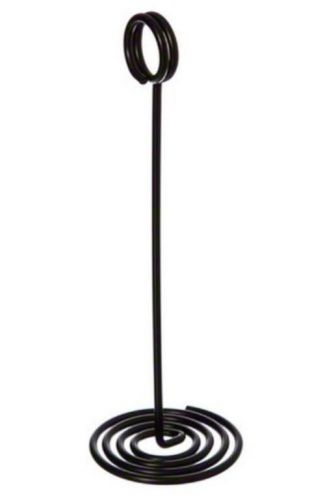 NEW American Metalcraft NSB8 Swirl Base Number Stands, 8-Inch, Black