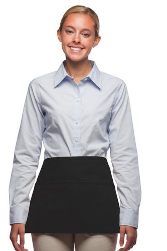 Daystar Apparel Aprons 1 Style 100 three pocket waist waiter apron ~ Made in USA