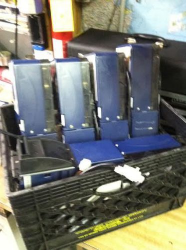 Lot of 5 Currenza 24v Dollar bill acceptor and recyclers