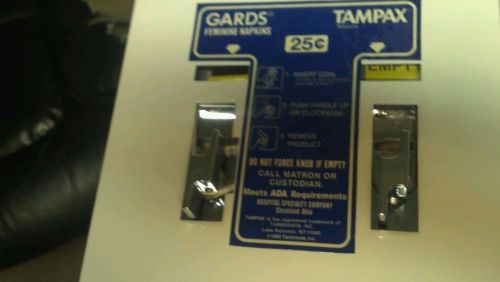 Tampon  vending machine