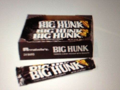 6 Nostalgic large Annabelle&#039;s Big Hunk Candy bars / Big Hunk Taffy  2 Ounce Ea