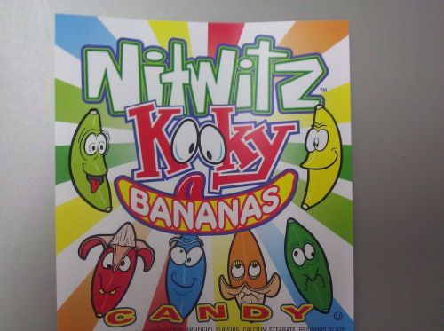 1/2 POUND BAG Nitwitz Kooky Bananas Sweet Tarts  Vending  RUNTS