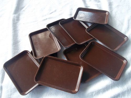 Vintage lot of 10 fiberglass camtray tip trays for sale