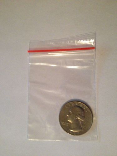 (100) 2&#034; x 2.5&#034; Ziplock Resealable Plastic Bags Jewelry Poly Clear Zip Zipped