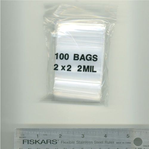 Recolseable Bags.. 2&#034;x 2&#034;  300 pcs. Free Shipping USA