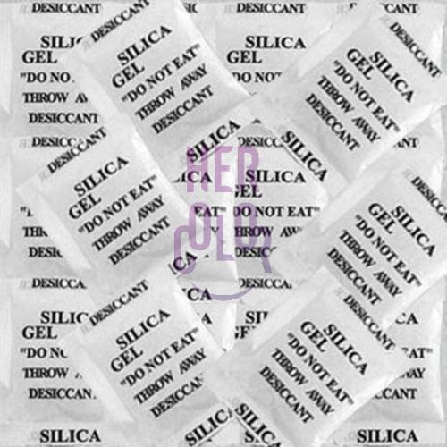 Lot of 30 Packs 10g Cotton Packets Of Silica Gel Desiccant Moistureproof