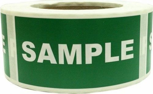 Sample Labels - 2&#034; by 4&#034; - 1 roll of 500 adhesive stickers for Shipping