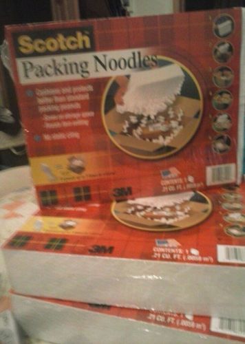 Three packs of Scotch packing noodles