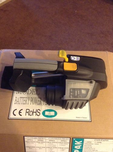 Zapak ZP96A Battery Powered Plastic Strapping Tool &#034;NEW&#034;