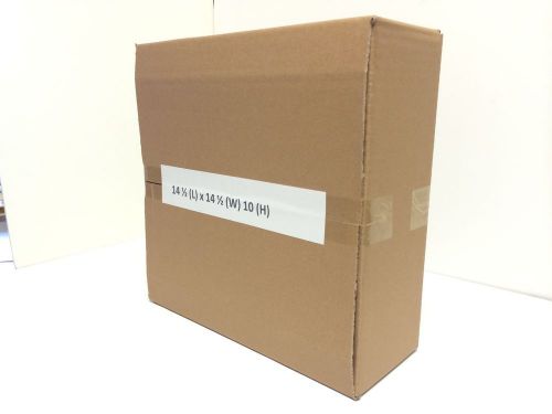 25x Large 14x14x10 Cardboard Shipping Boxes Hard Corrugated Cartons