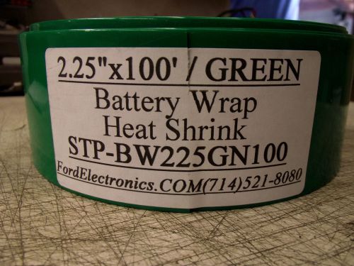 Battery Wrap Heat Shrink 2.25”x100&#039;