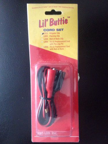 Lil Buttie LB10 Alligator Clip Cord Set