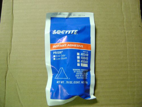 Loctite 442-46040 20gm prism 460 instant adhesive low odor bloom new exp 1/14 for sale