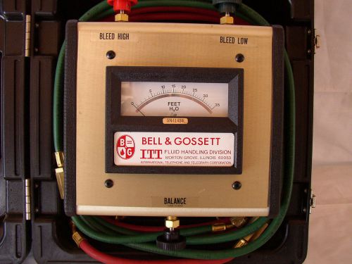 BELL &amp; GOSSETT  Mid-West flow test kit model 831