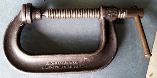 J.H. William&#039;s &amp; Co. #CC - 404 Deep Throat Clamp Drop Forged In USA