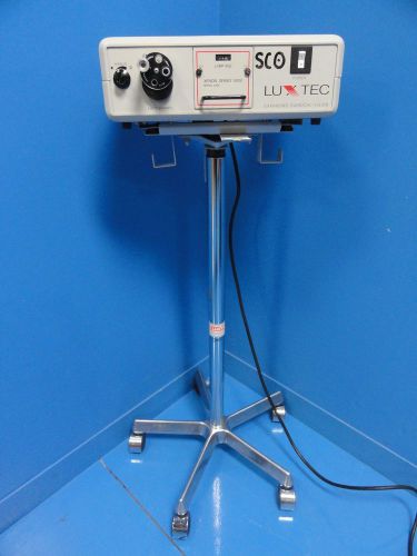 Luxtec xenon series 9000 model 9300t light source w/ mobile stand for sale