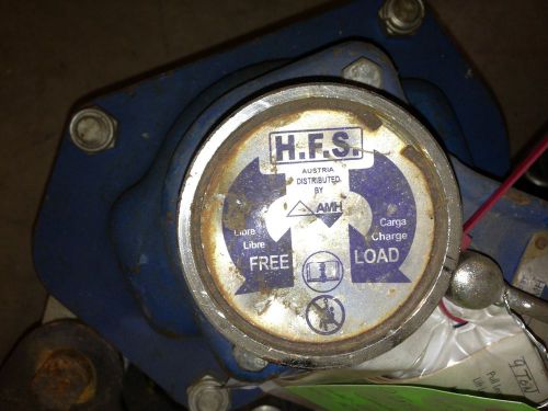 Lever chain hoist h.f.s. l090 9 ton with 20 ft of lift come a long for sale