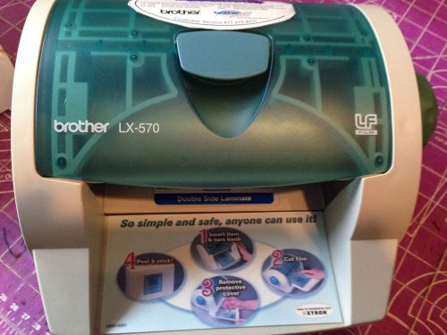 Brother backster lx-570 multi-finisher laminator - preowned for sale