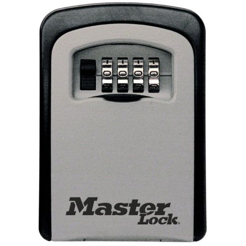 Master Lock Wall-Mount Set Your Own Combination Lock Box 5401DLWSFLR/8