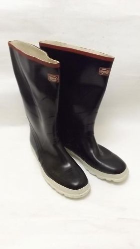 BOSS PVC 14&#034; Over the Sock Work Boots Size 14 Steel Shank