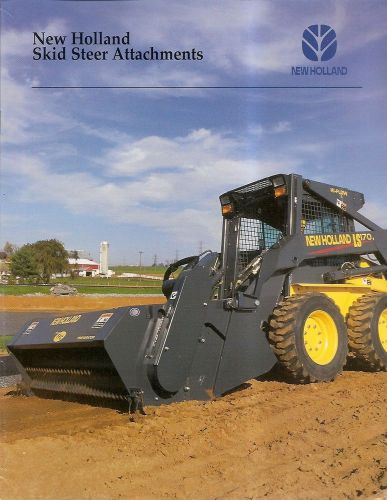 Equipment Brochure - New Holland - Skid Steer Attachments - 2003 (E2010)