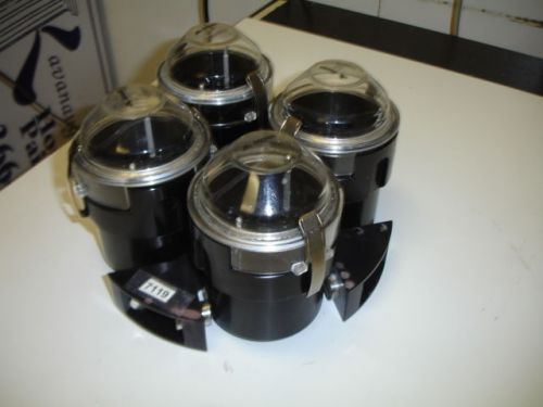Clay adams centrifuge swing type rotor with buckets and lids#7119 for sale
